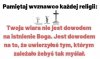 Parafiany mają założoną taką blokadę w temacie wiara, że żadne użycie mózgu nie jest możliwe.