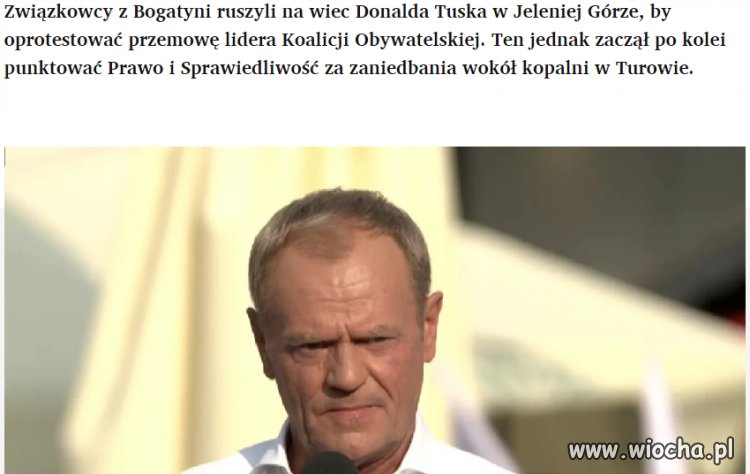 Związkowcy z Turowa koncertowo zaorani