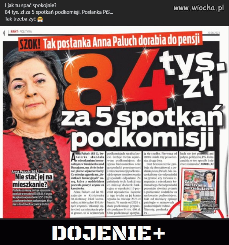 Dorabia sobie