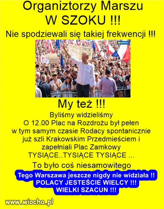 Jest historyczna moc, będą duże zmiany!