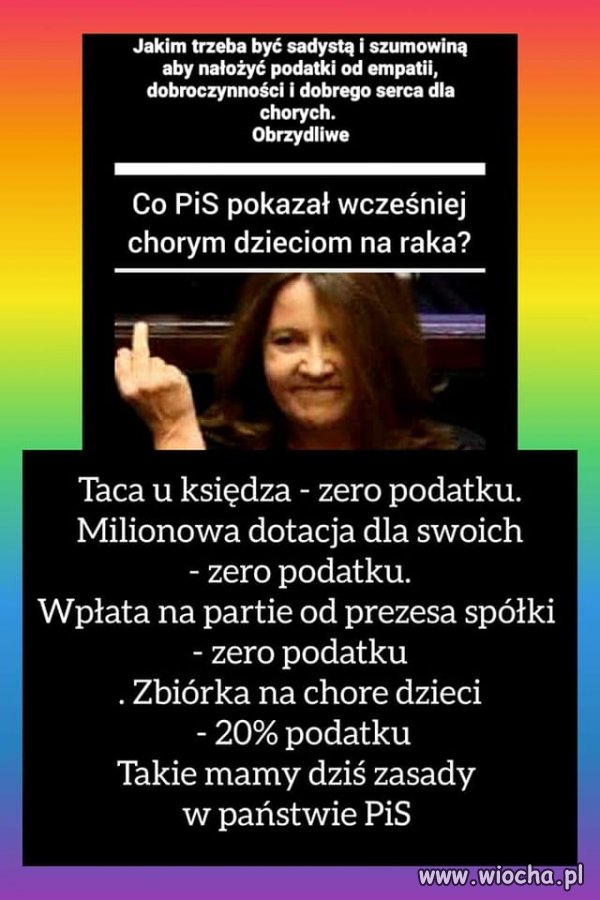 Zapamiętamy ten twój paluch i ciebie.