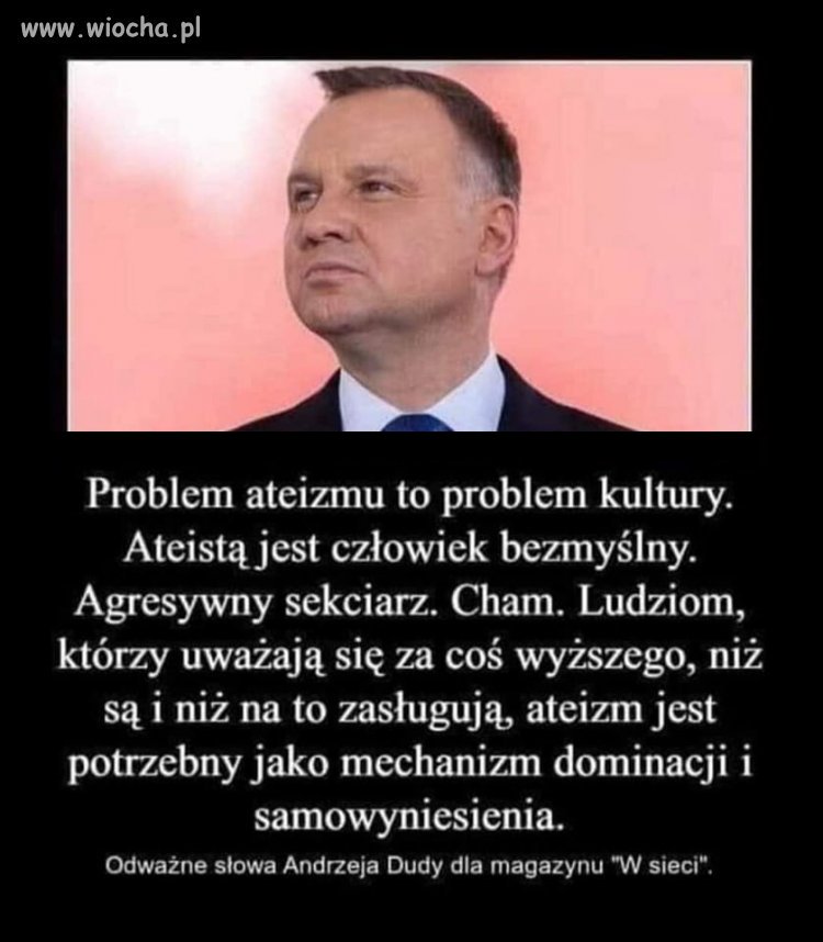 Ateista sekciarzem?
