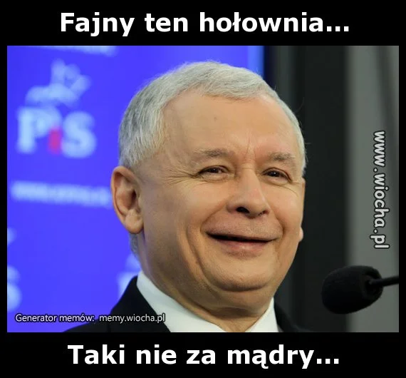 Fajny ten hołownia...