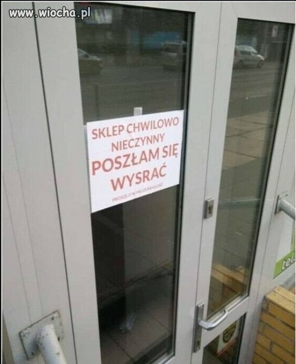 Wiejski sklep.