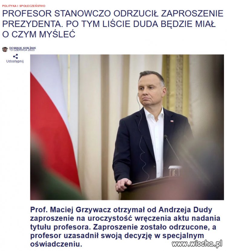Już wszyscy się smieją z tej marionetki Kaczyńskiego!
