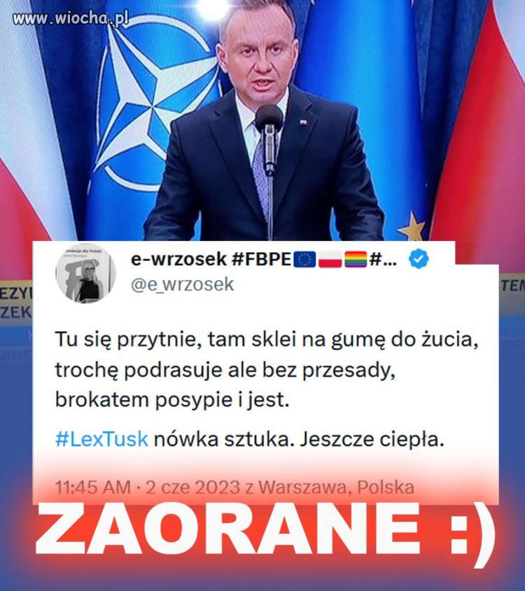 Co takiego zrobiliśmy że opatrzność pokarała nas takim prezydentem