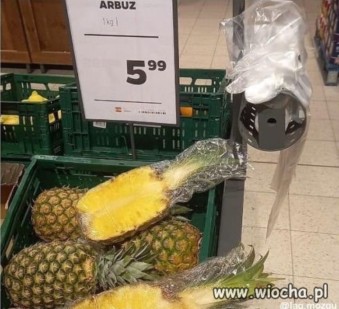 Arbuz żółty.
