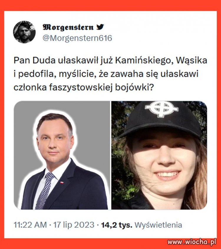 Z tym "pan Duda" to chyba lekka przesada.