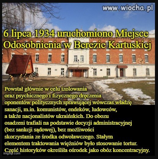 Oj, ale dzisiejsza władza by taki chciała
