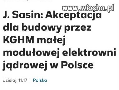 Obawiam się, że Sasin będzie nadzorował...