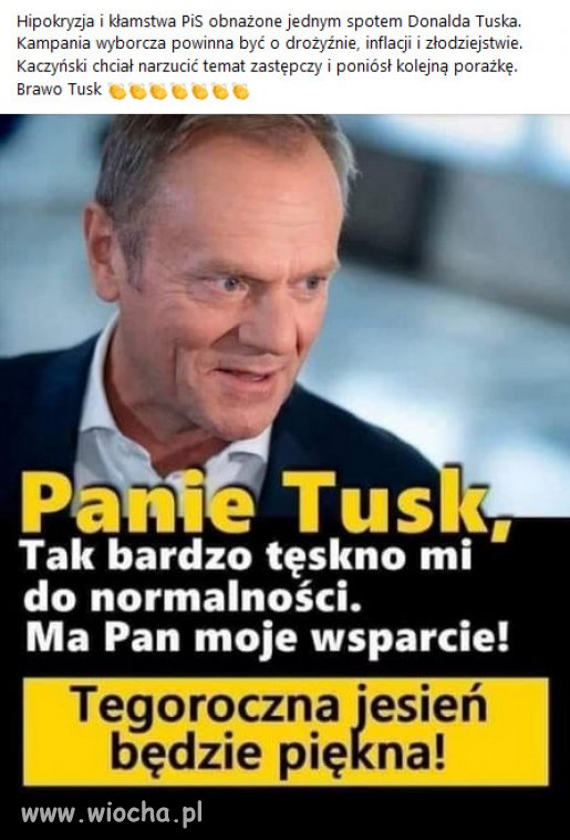 Jeszcze będzie przepięknie. Jeszcze będzie normalnie..