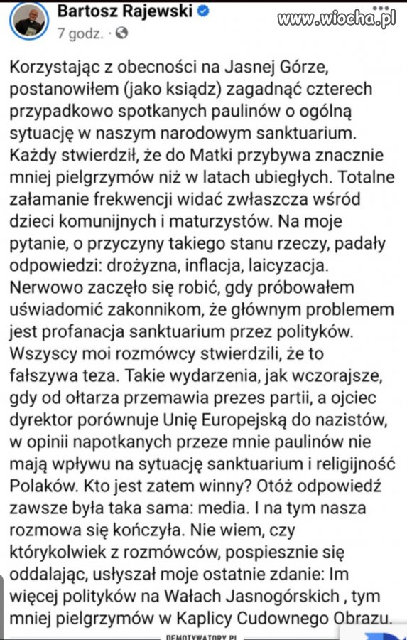 Wkrótce tylko dewoty