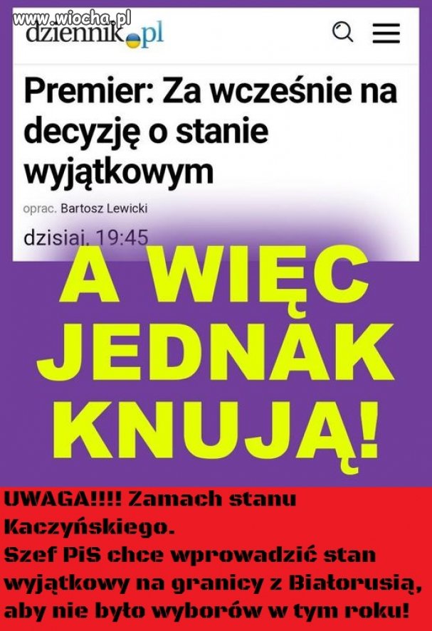 Znowu kombinują 