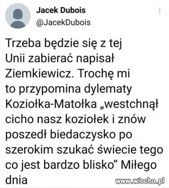 Zabieraj się i to szybko. Nie będziemy tęsknili.