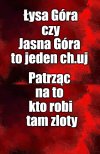 Myślał, myślał i wymyślił ...