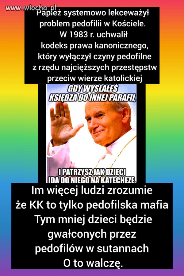 Chroń swoje dziecko przed pedofilem w sutannie!