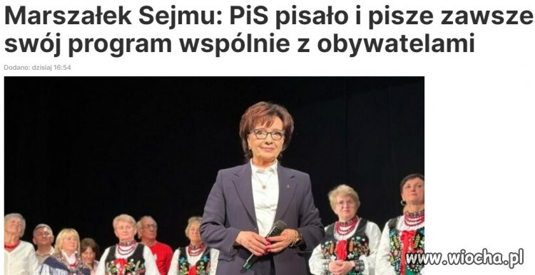 Pis to pisze program z kościołem 