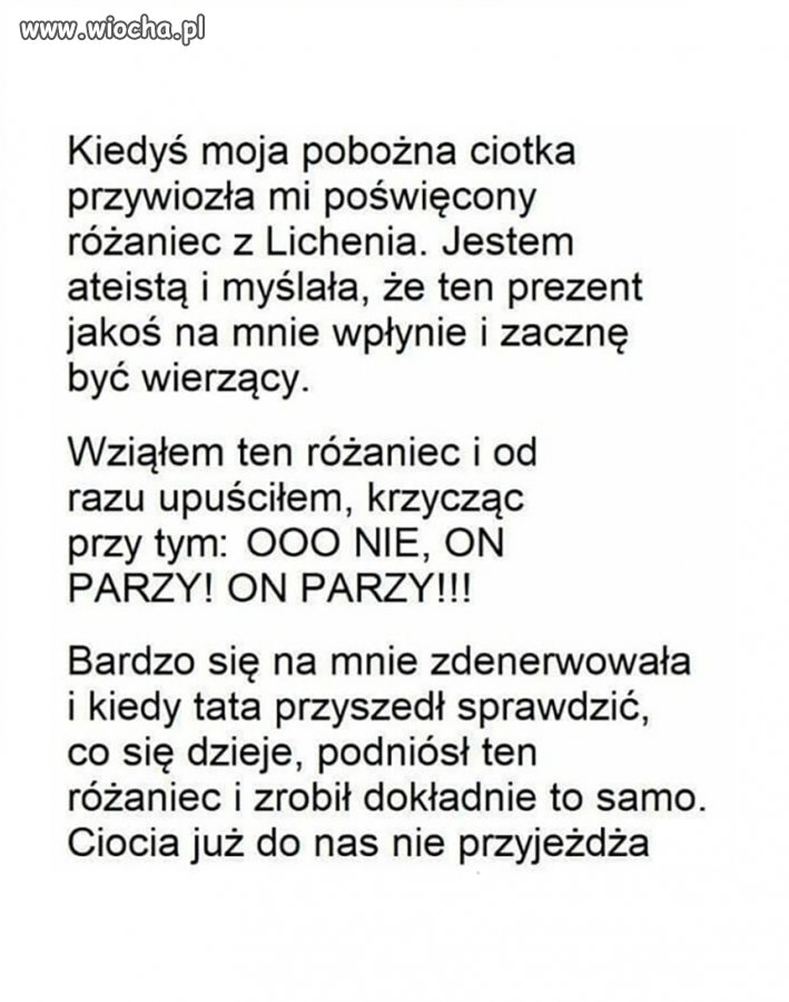 I mamy spokój