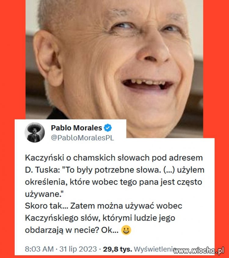 Należy mówić o małym breżniewie tak jak na to zasługuje, bez oporów.
