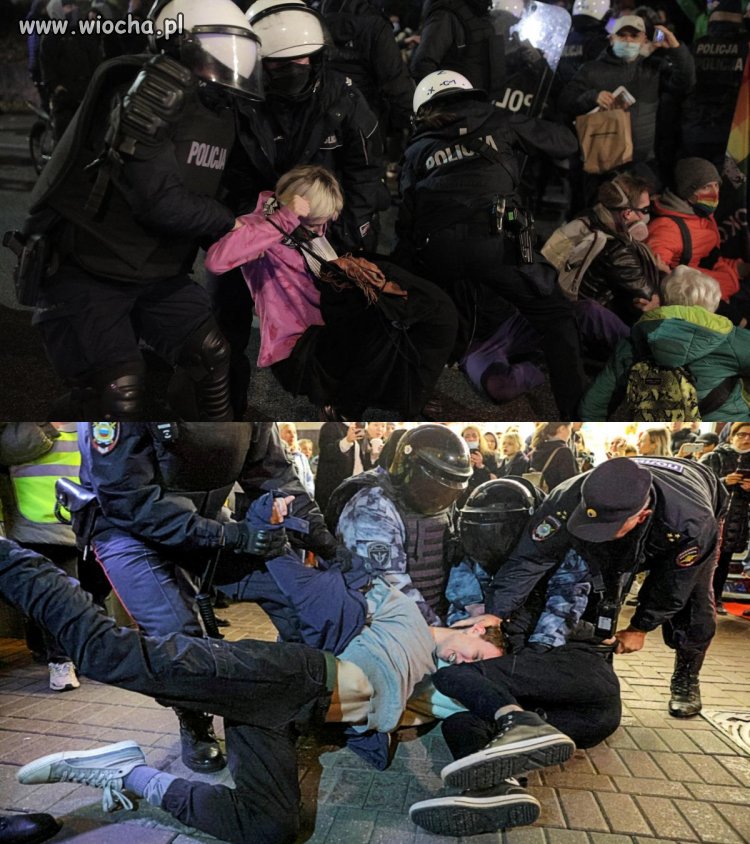 Warszawa vs Moskwa - znajdź różnice...