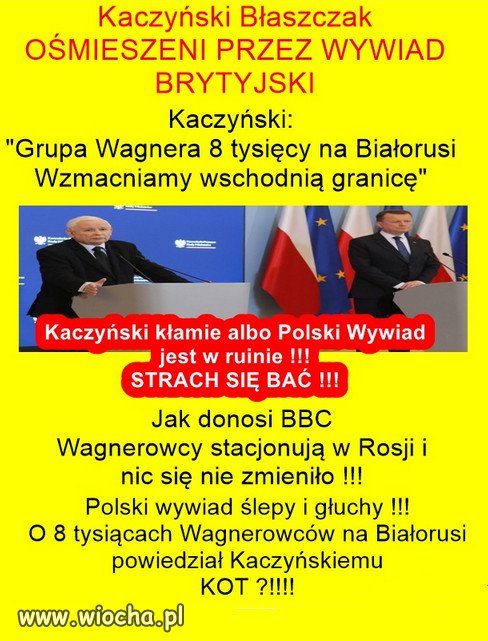 Coraz trudniej senilnemu Kaczyńskiemu, knuć i szczuć...