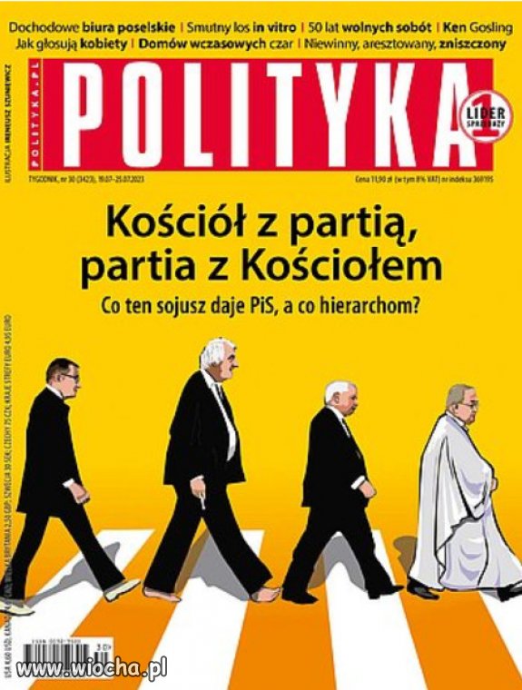 PiS płaci najwięcej, na kolanach, za poparcie z ambony.