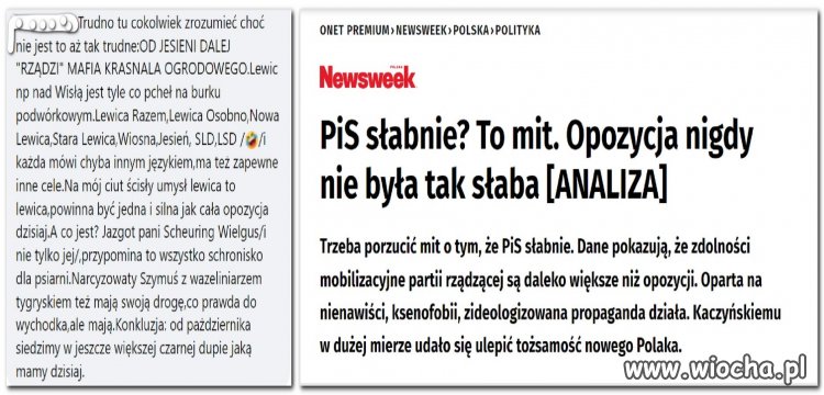 Tak czy siak od pażdziernika