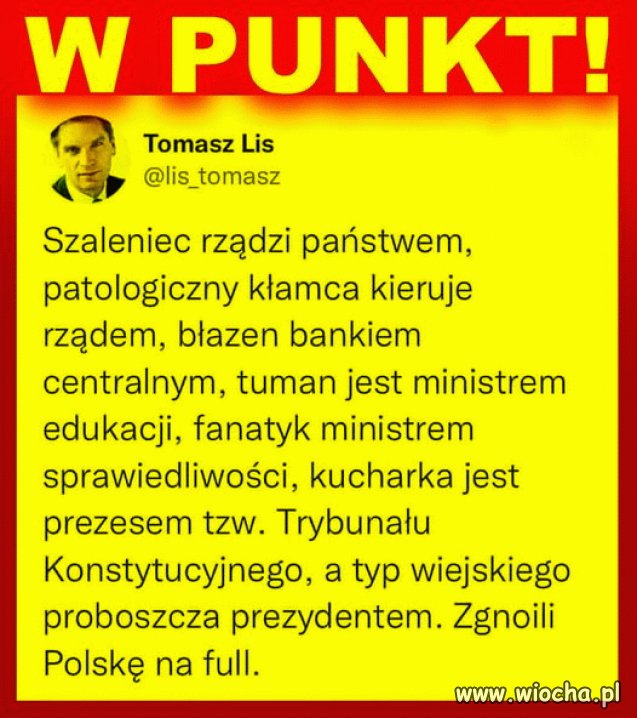 Nic dodać, nic ująć