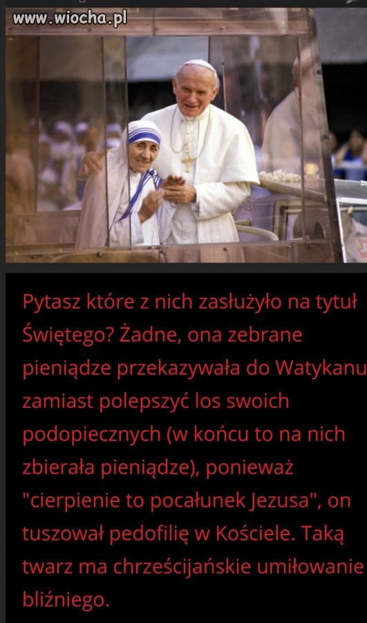 Wiara czyni czuba ... 