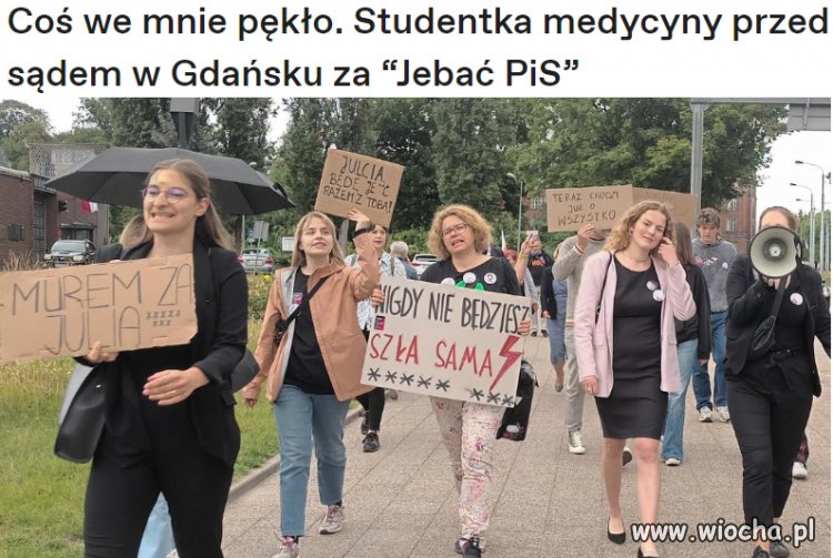 Marsz tych dziewczyn to nie wiocha