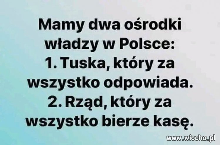 To jest święta prawda i tak sobie myślę, że ten TUSK to 