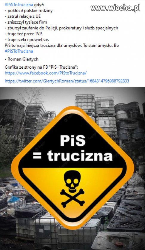 Przez 8 lat, zdegenerowali i zatruli polski narod!