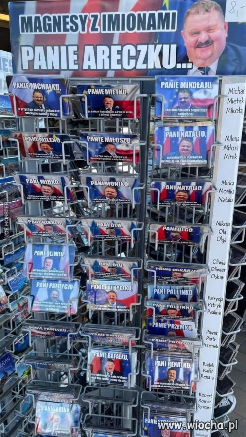 Ciekawe czy wie, że na nim ktoś zarabia