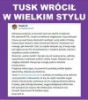 Tusk wrócił w wielkim stylu...slychac wycie PiSu, znakomicie!