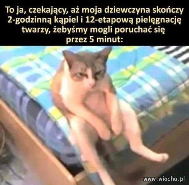 Podczas , gdy ona