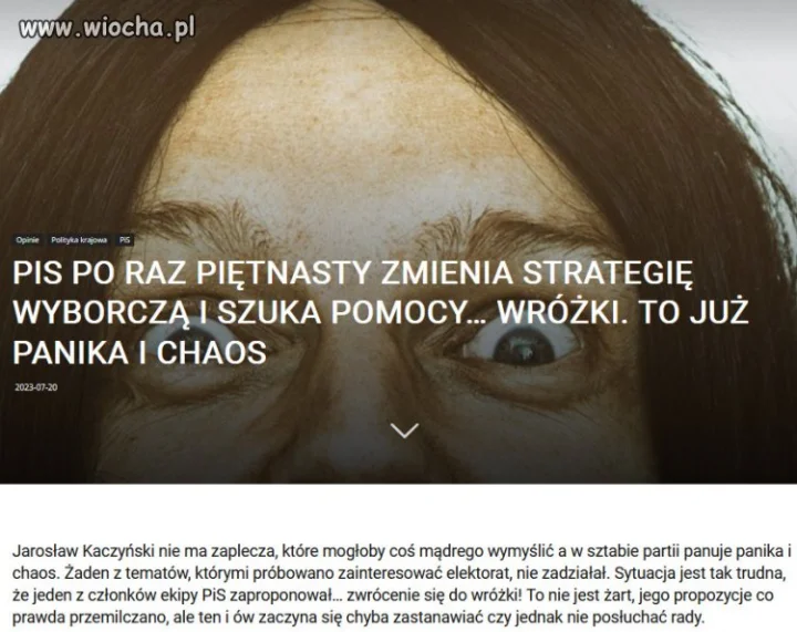 Wróżka też nie pomoże, kiedy ma się pecha.