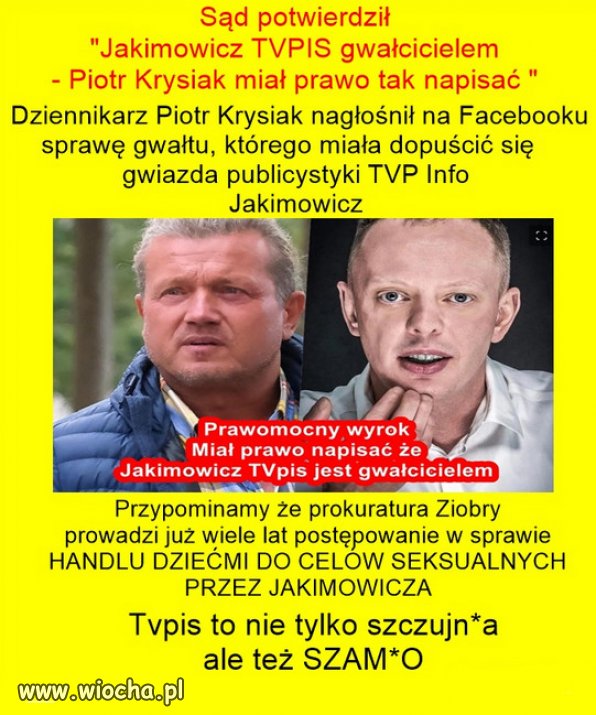Hiena cmentarna, gwałciciel i do tego jeszcze debil ❗