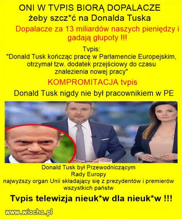 Prymitywne knucie i szczucie na Tuska, to dowód strachu PiSu!