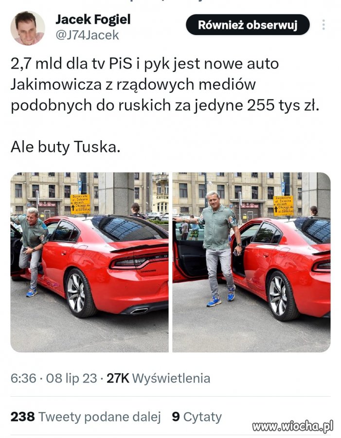 Ale Tusk miał czyste buty - i tu jest cały problem