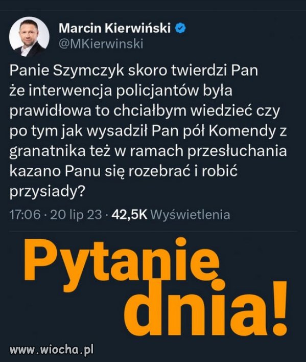 Czy czujecie się bezpieczni z takim "generałem" ZOMO?