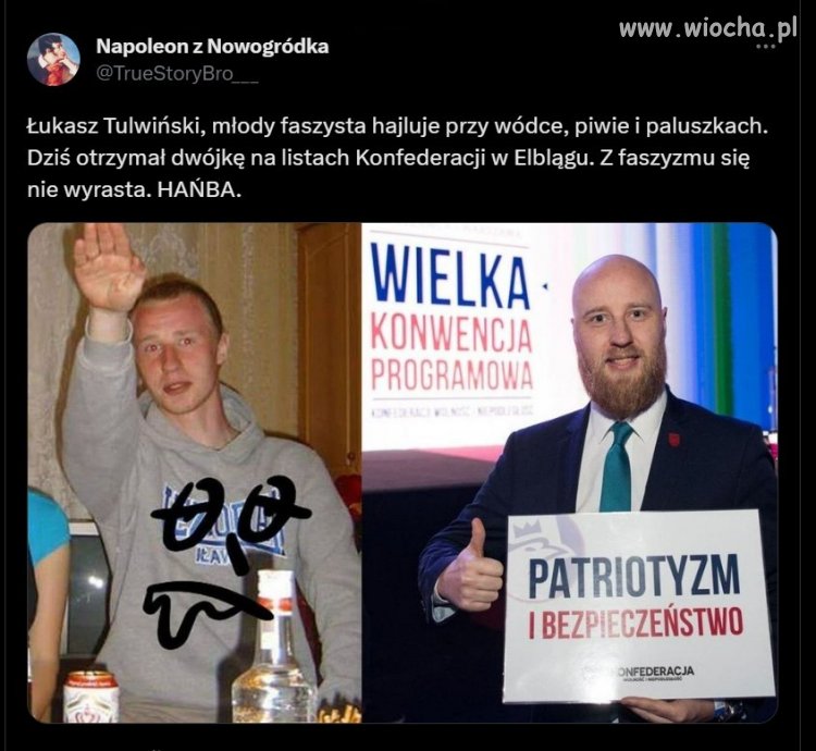 Z faszyzmu się nie wyrasta; z bogiem i honorem na ustach