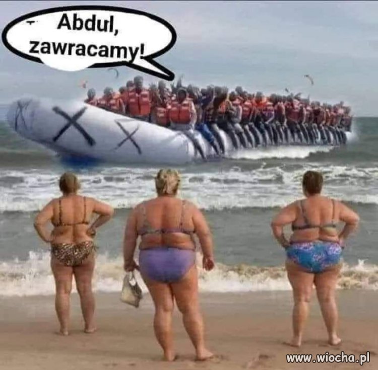 Na plaży w Międzyzdrojach