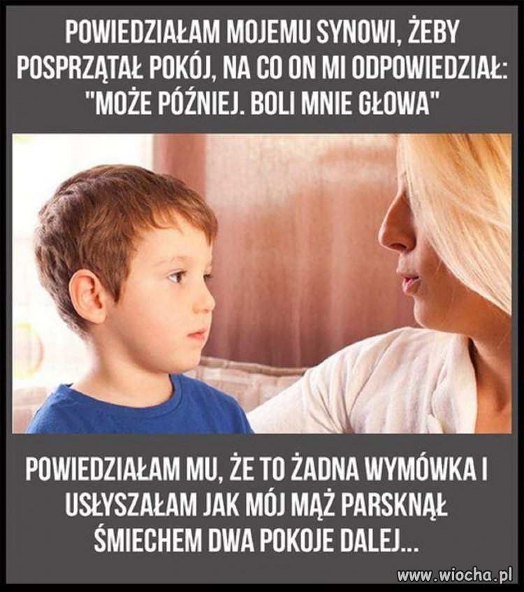 Zależy czyja to głowa