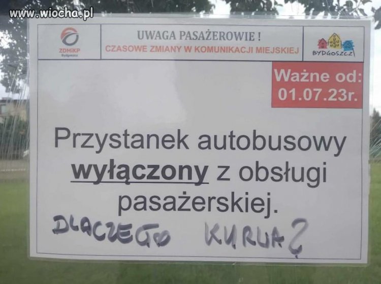 Bo tak ma być