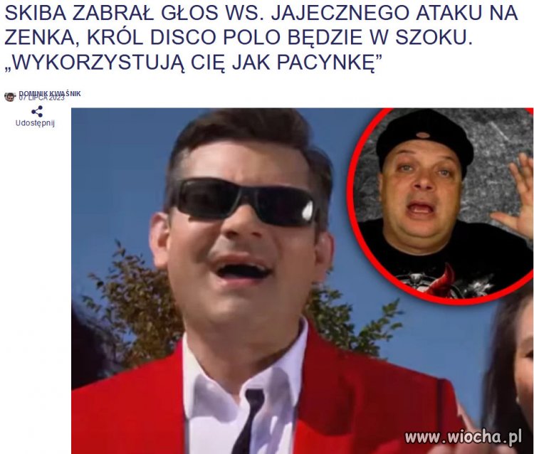 Wykorzystują Ciebie jak pacynkę do robienia ludziom wody z mózgu.