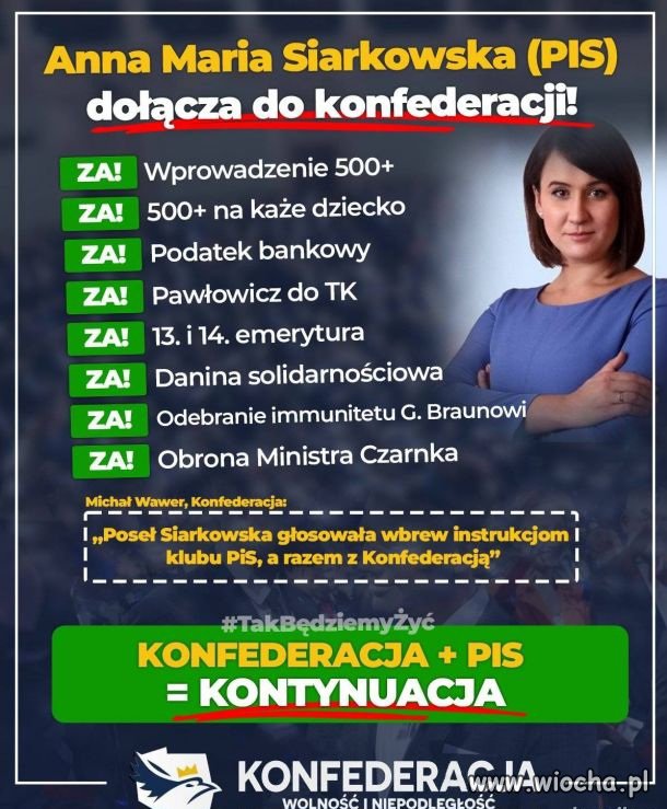 Konfederacja to realna zmiana
