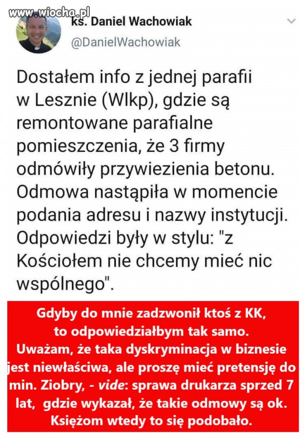 Powołali się na klauzulę sumienia