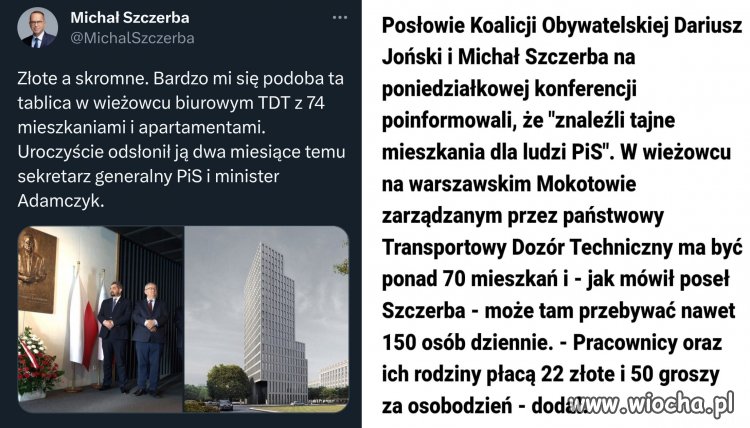 Obiecywali mieszkania? Obiecywali! I oto mieszkania są!