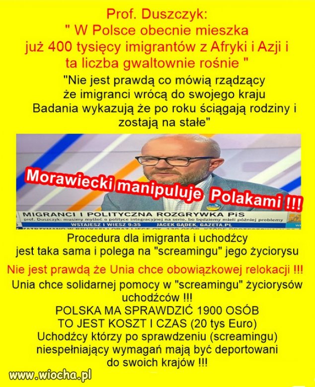 Co na to Konfederosja z haslem "Polska dla Polakow!"?