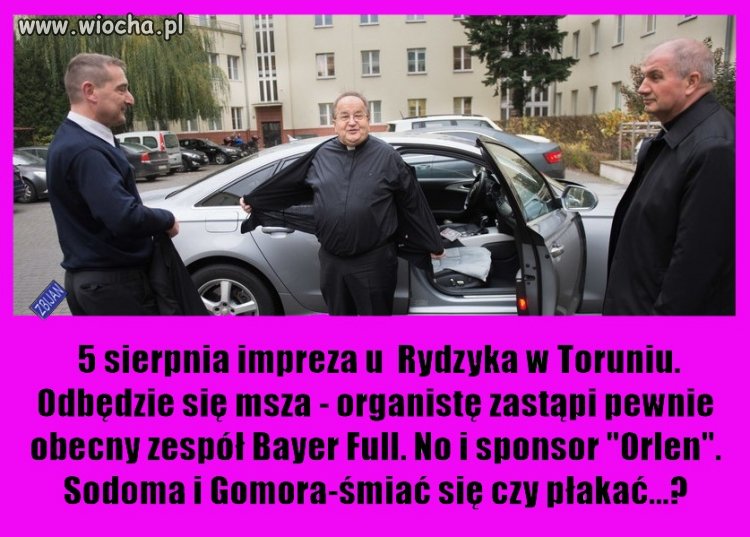 Przebrał się diabeł w ornat i na mszę ogonem dzwoni